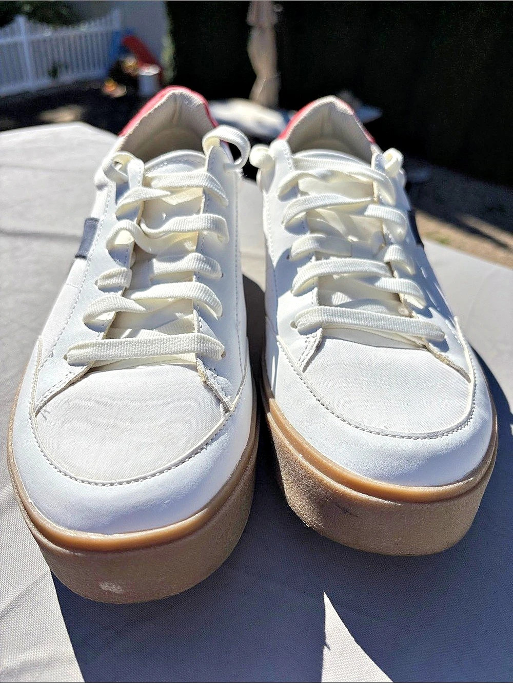 Dr. Scholl's Madison Sneaker White & Brown